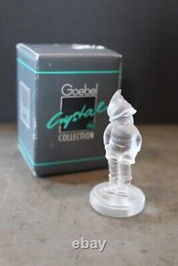 VINTAGE 1990-1991 GOEBEL CRYSTAL COLLECTION GERMANY FIGURINES Lot of 12 IOB