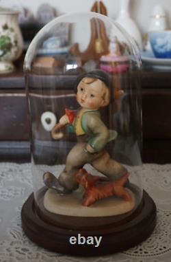 VINTAGE Goebel Hummel Figurine Strolling Along Crown Mark #5 TMK-1, Germany