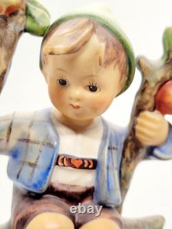 VTG 1950-55 Apple Tree Girl (141/1) and Apple Tree Boy (142-1) Hummel