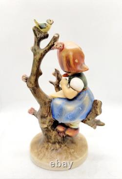 VTG 1950-55 Apple Tree Girl (141/1) and Apple Tree Boy (142-1) Hummel