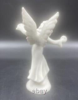 VTG Dresden Germany Heavenly Angelic Choir White Porcelain Figurines, Set of 6