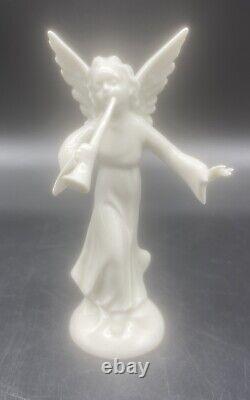 VTG Dresden Germany Heavenly Angelic Choir White Porcelain Figurines, Set of 6