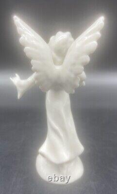 VTG Dresden Germany Heavenly Angelic Choir White Porcelain Figurines, Set of 6