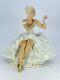 Vtg Schaubach Kunst-wallendorf-porcelain Figure-ballerina-ballteuse With Mirror