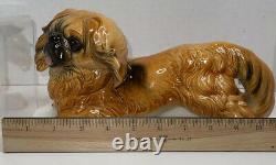 Vintage 12 Goebel Pekingese Playful Puppy Large Dog Figurine West Germany