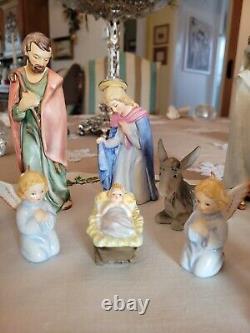 Vintage 12 Piece Goebel Hummel Nativity Porcelain Figurines Germany