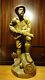 Vintage 15 Wood Hand Carved German Hunter Huntsman + Dog + Gun Statue Figurine