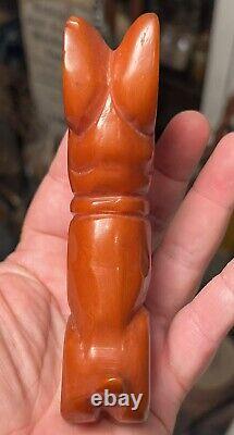 Vintage 1930's Butterscotch Bakelite Catalin Scotty Dog Figurine Tested 137g