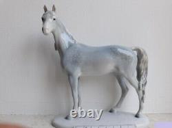 Vintage 1930s Porcelain Horse Statue OF Metzler And Ortlov Germany