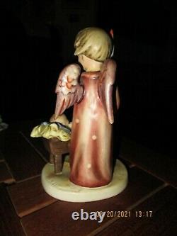 Vintage #194 Tmk2 Goebel Hummel Watchful Angel 6 1/2 Figurine