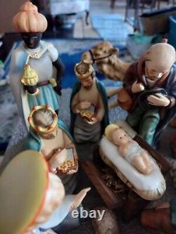 Vintage 1951 Hummel 17 Piece Nativity Scene Set Plus Extras