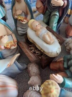Vintage 1951 Hummel 17 Piece Nativity Scene Set Plus Extras