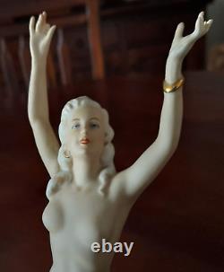 Vintage 1954-58 Schaubach Kunst Belly Dancer Figurine