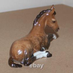 Vintage 1957 Rosenthal Porcelain Figurine Horse Foal #826 Max H. Fritz 5.7 long