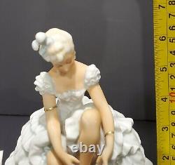 Vintage 1957 Schaubach Kunst / Goebel Porcelain Ballerina Figurine Germany