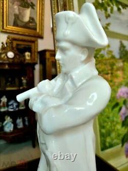 Vintage 20th Germany Figurine Napoleon porcelain Marked CHRISTIAN SEL 24cm