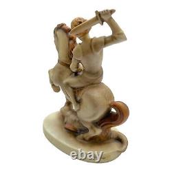 Vintage 7 Goebel Hummel Figurine St. George Slaying the Dragon #55 TMK-3
