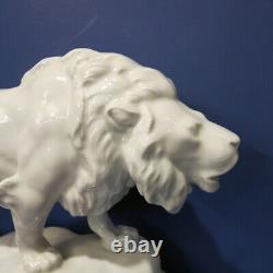 Vintage Antique Lichte VEB Lion Figurine M Hermann Fritz