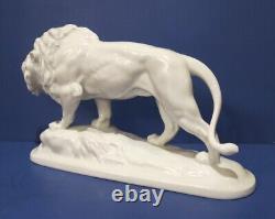 Vintage Antique Lichte VEB Lion Figurine M Hermann Fritz