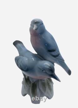 Vintage Bavarian Double Bird Collectible Figurine, Numbered