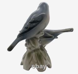 Vintage Bavarian Double Bird Collectible Figurine, Numbered