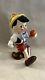 Vintage Disney Character Figurine, Pinocchio Walking With Apple, Goebel Germany