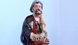 Vintage Fasold Stauch Lumberjack Porcelain Figurine Rare-Excellent Condition