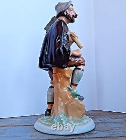 Vintage Fasold Stauch Lumberjack Porcelain Figurine Rare-Excellent Condition