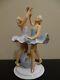 Vintage Fasold And Stauch Two Ballerina With Globe Figurine. Germany
