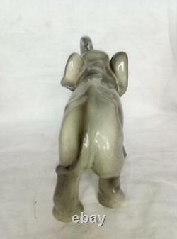 Vintage Figurines Elephant Animals Statues Beautiful Porcelain Figure Germany