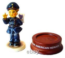 Vintage GOEBEL MJ HUMMEL 4.75 HALT #2039 FIGURINE NYC POLICE FOUNDATION 2003