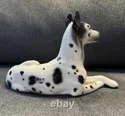 Vintage GREAT DANE FIGURINE ERPHILA Made In GERMANY Large