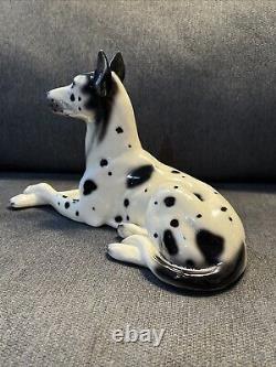 Vintage GREAT DANE FIGURINE ERPHILA Made In GERMANY Large