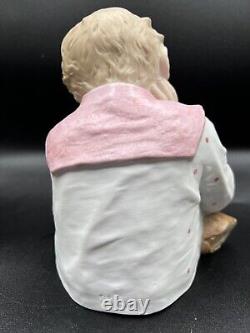 Vintage Gebruder Heubach-German Bisque-Piano Baby Young Child/Boy Bust 7