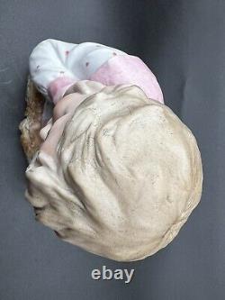 Vintage Gebruder Heubach-German Bisque-Piano Baby Young Child/Boy Bust 7