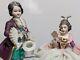 Vintage German Frankenthal Nymphenburg Lace Porcelain Figurine Set Little Couple