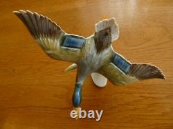 Vintage German Kaiser Pottery Porcelain Figurine Duck Bird Ceramic Artist Signed