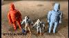 Vintage German Made Spaceman Figures By Manurba And Azrak Hamway 1960s 1970s Take A Look