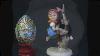Vintage Germany M I Hummel 10cm Porcelain Figurine Girl On Branch