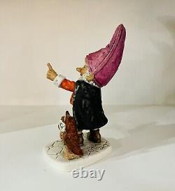 Vintage Goebel Co-Boy West Germany Gnome Figurine Brum Owl