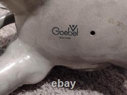 Vintage Goebel Elephant Figurine Porcelain West Germany Large 17 Rare