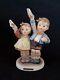 Vintage Goebel Germany Auf Wiedersehen Porcelain Figurine Tmk 3, 5.5 Inches