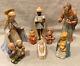 Vintage Goebel Hummel #214 Nativity Set Of 8 Jesus/mary/joseph/2 Wisemen. &more