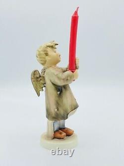 Vintage Goebel Hummel CANDLELIGHT ANGEL With Red Candle Hum #192 TMK5 7 Tall