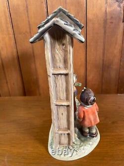 Vintage Goebel Hummel Figurine LETS TELL THE WORLD # 487 W Germany 10 1/4 tall