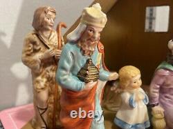 Vintage Goebel Hummel Nativity Set Manger 11 Figurines 1958 Christmas W. Germany