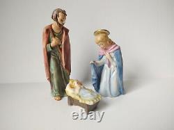 Vintage Goebel Hummel Nativity figurine Germany Mary Joseph Jesus holy family