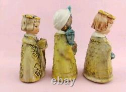 Vintage Goebel Janet Robson Nativity Three Kings Figurines 1959 West Germany HTF