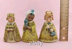 Vintage Goebel Janet Robson Nativity Three Kings Figurines 1959 West Germany HTF