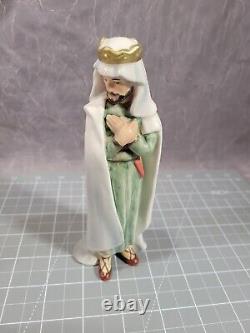 Vintage Goebel Nativity Figurine Set W Germany 10 Pieces with Rare Angel Figure